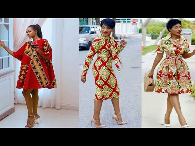 Hot And Classic Ankara Short Gowns 2019/2020 Beautiful Ankara Style Inspiration Stunning And Elegant