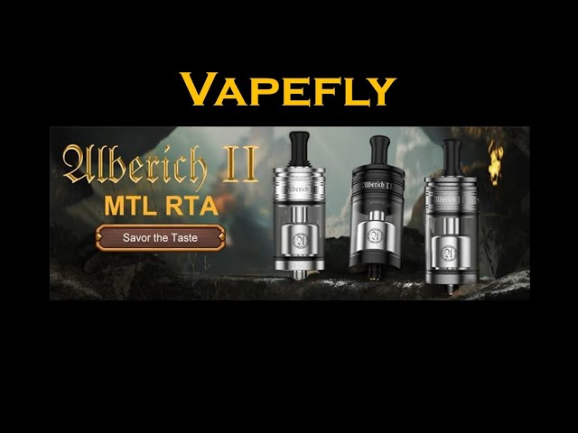 Vapefly Alberich II MTL RTA | Interesting airflow design | Easy wicking & coiling + Comparison