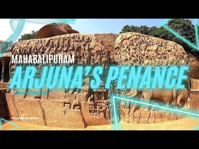 Unveiling Arjuna’s Penance: A Mythical Journey in Stone | Mahabalipuram(Mamallapuram)