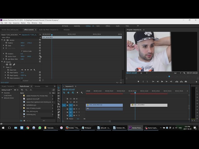 Adobe Premiere Tutorial #3 - Masking