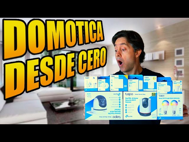 🚀 Domótica práctica y útil desde 0 con muchos ejemplos prácticos 💪 Tapo de TP-Link