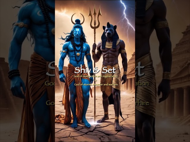 Hindu and Egyptian Gods - Part 1 | Parallels across Mythology