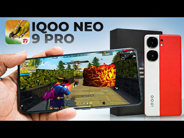 iQOO Neo 9 Pro : : Free Fire Test with FPS Meter 🔥