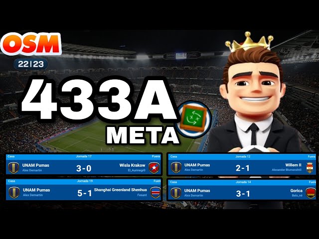 🏆 NEW META TACTICS WITH 433A +30 WINS 🏆 | BEST TACTICS #7 | ⚽ OSM 22/23 ⚽