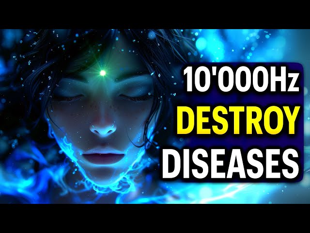 SAY GOODBYE To DISEASES 10000Hz + All 9 Healing Frequencies for Sleep