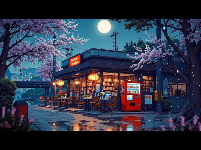 Retro Coffee Vibes 🌆 1980s & 90s Lofi Hip Hop Ambience 📚 Nostalgic Spring Mix