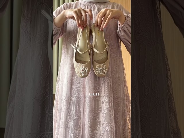 Shopee haul gamis lebaran 2025 brukat tile anggun cantik banget #shopeehaul