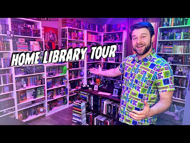 The Home Library of My Dreams! (BOOKSHELF TOUR)