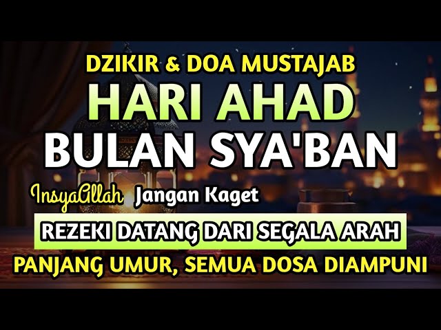 Dzikir & Doa Mustajab di Hari Sabtu, Zikir Pembuka Rezeki, InsyaAllah Rezeki Datang Tak Disangka2🤲