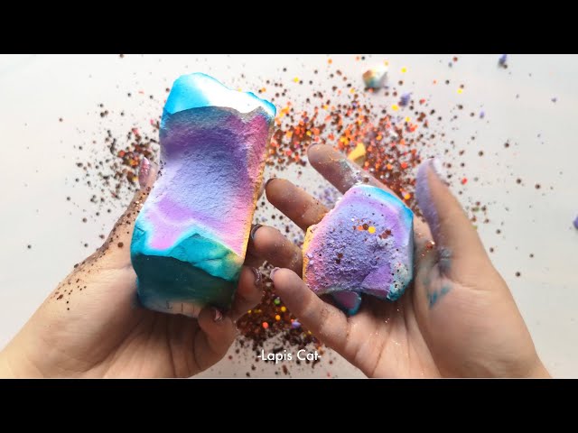 5 In 1😝#asmr #dyedgymchalk