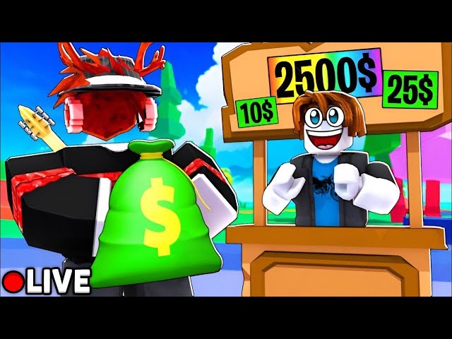 🔴 PLS DONATE LIVE | GIVING ROBUX TO VIEWERS! (Roblox Giveaway) 💸