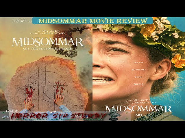 HORROR WITH SIR. STURDY EPISODE 183 MIDSOMMAR MOVIE REVIEW