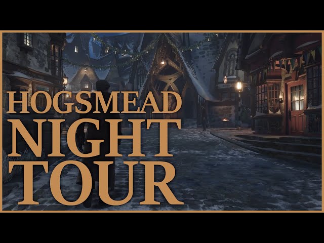 Hogsmead Night Tour | Hogwarts Legacy Sleep Ambience