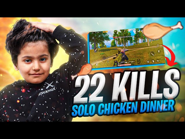 22 KILLS SOLO 🐔 CHICKEN DINNER || ❤️ BGMI Stream Highlights