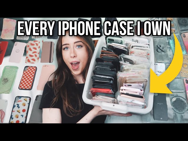 My ENTIRE iPhone Case Collection!!