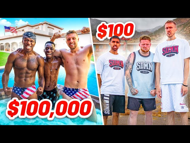 SIDEMEN $100,000 vs $100 HOLIDAY (USA EDITION)