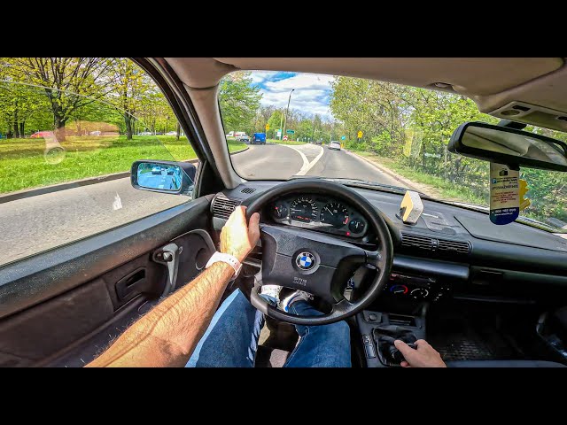 2001 BMW E36 Compact | 316 i 105HP | POV Test Drive