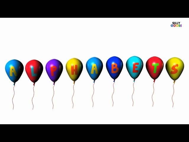 Alphabet Balloons