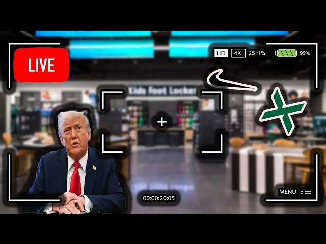 $200K Fake Sneakers Seized! Trump Tariffs Higher Shoe Prices!? Kids Foot Locker! Nike vs STOCKX