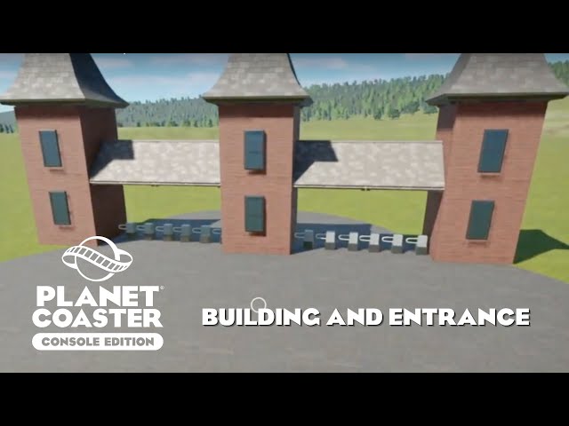 Building an Entrance/Planet Coaster Console Edition Tutorial