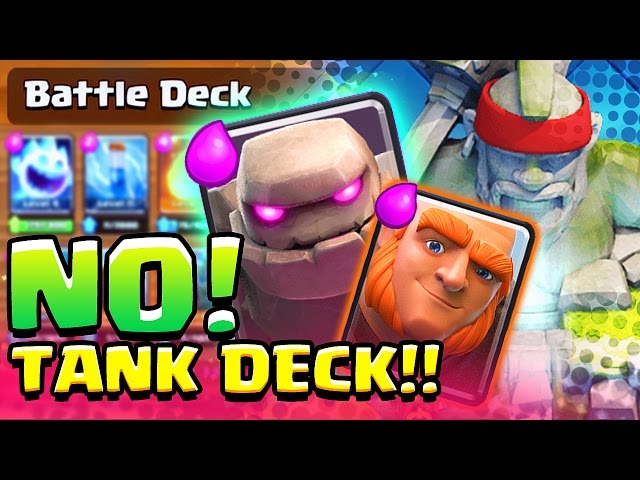 BEST NO TANK DECK! TO GET IN LEGENDARY ARENA - Clash Royale