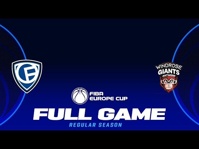 Fribourg Olympic v Windrose Giants Antwerp | Full Basketball Game | FIBA Europe Cup 2024-25