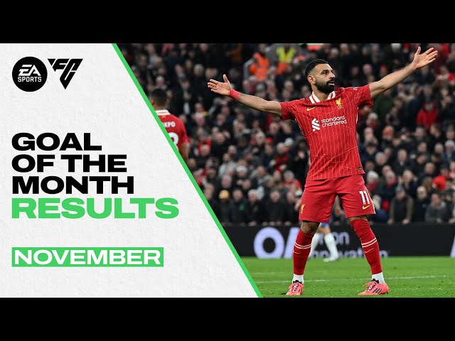 November's Goal Of The Month Result | Salah Stunner & Diaz Dink! Liverpool FC