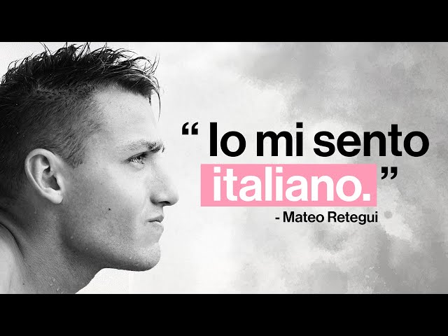 A tu per tu con Mateo RETEGUI | "Io mi sento ITALIANO" 💙🇮🇹