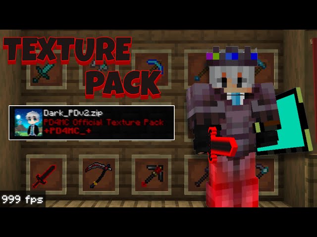 Best Texture Pack Ever!! (Dark_PDv2) FPS BOOST