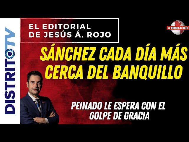 EDITORIAL del DÍA🔴SÁNCHEZ CADA DÍA MÁS CERCA DEL BANQUILLO🔴PEINADO LE ESPERA CON EL GOLPE DE GRACIA