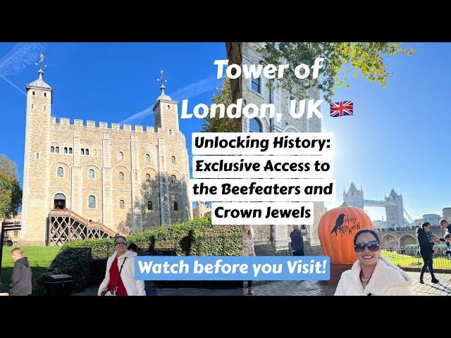 🇬🇧Tower of London: Exclusive Access to the Beefeaters and Crown Jewels! #fypシ゚ #fyp #london #travel