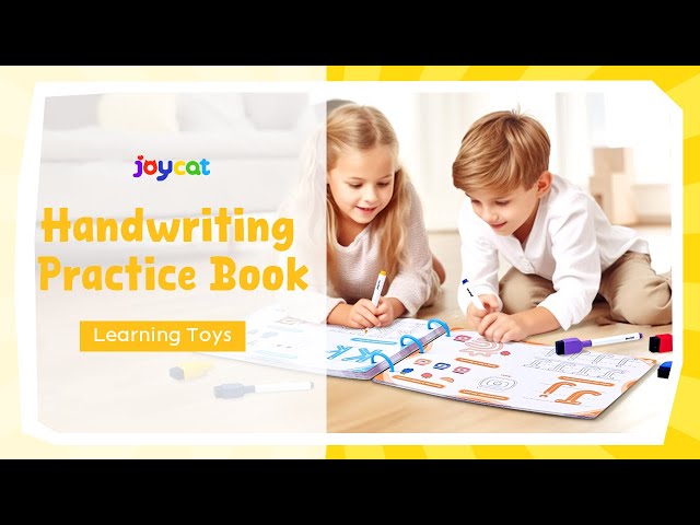 📚Joycat Handwriting Practice Book: Fun Learning Activities for Kids!