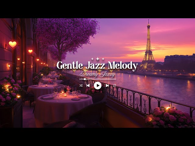 Gentle Jazz Melody With Dreamy Coffee Shop Ambience - Soft Jazz Music For Relaxation