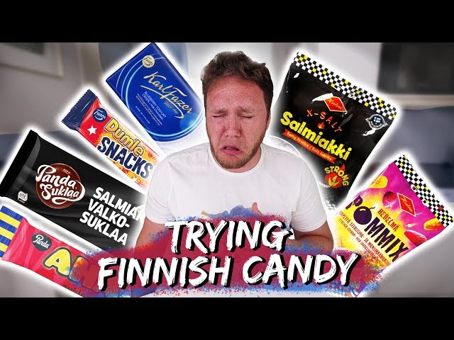 TRYING FINNISH CANDY | Taste Test Tuesday