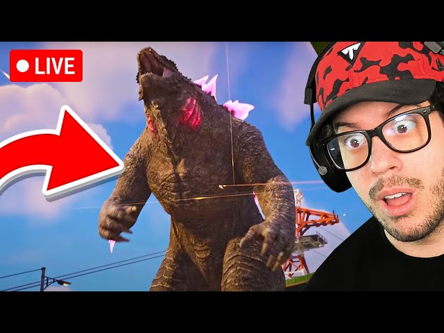 Becoming GODZILLA BOSS in Fortnite!