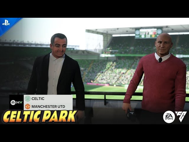 EA SPORTS FC24 | GLASGOW CELTIC FC vs MANCHESTER UNITED - CELTIC PARK