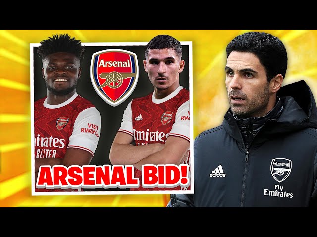 Arsenal Make BIDS For Houssem Aouar! | Thomas Partey Arsenal Transfer ON?