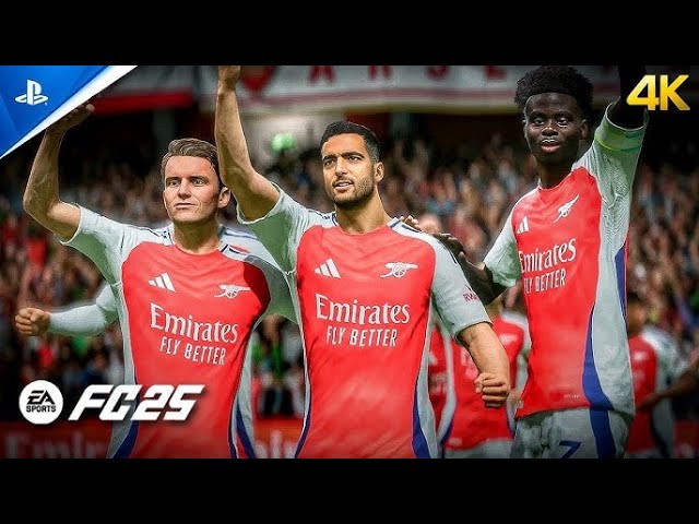 🎮 EA FC 25 | Arsenal Faces Everton in a Premier League Thriller! | PS5™ [4K60]