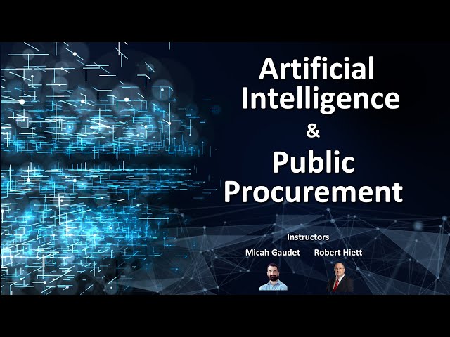 Artificial Intelligence & Public Procurement