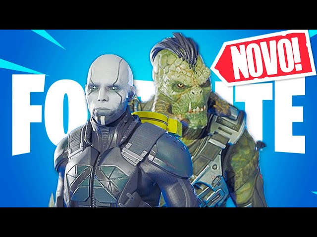 Testei Skins de UNREAL TOURNAMENT no FORTNITE !