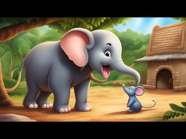 Chuha aur Haathi || Hindi Moral Stories for Kids || Hindia Kahani