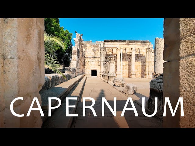 Capernaum - The Ancient Town of Jesus by the Sea of Galilee. Part 1.