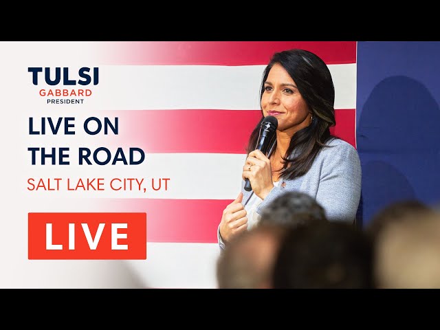 Tulsi Gabbard LIVE - Tulsi Town Hall - Salt Lake City, UT