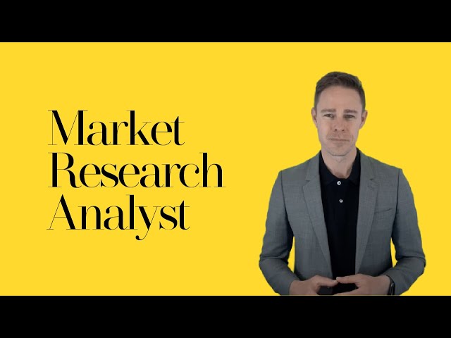 Who is a Market Research Analyst | Role of a Market Research Analyst in an organization