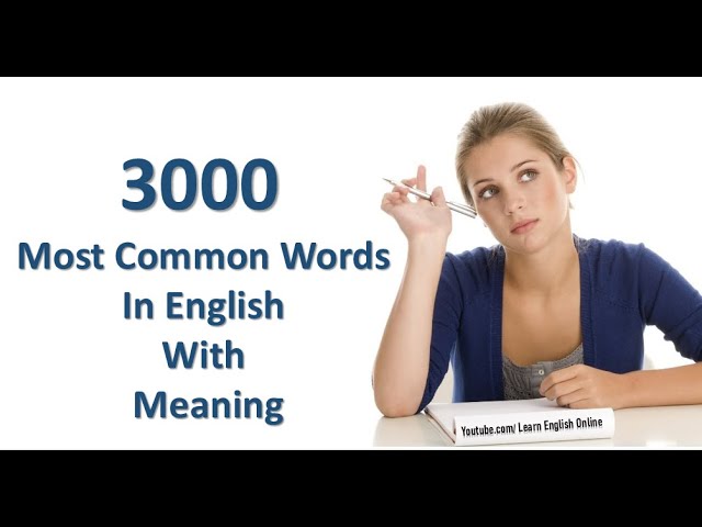 English Dictionary 🌟3000🌟 most common words in english with meaning