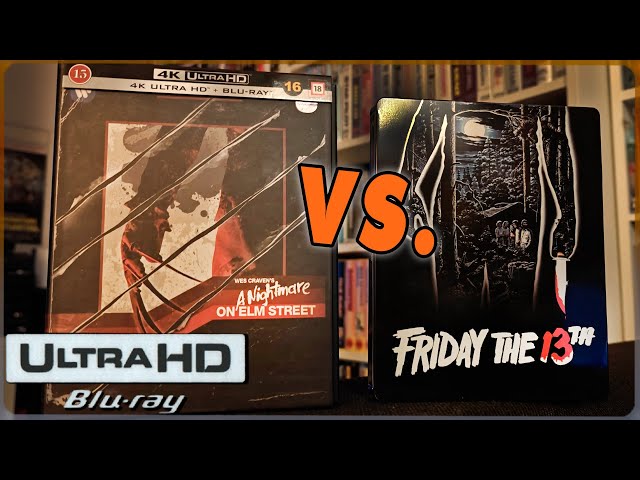 FREDDY VS. JASON 4K MATSI! Molempien kauhusarjojen ekojen osien 4K spessut vertailussa!