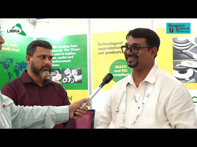 Rajsingha Sinha, Sales Manager || Intek Tapes Pvt. Ltd. || Bangladesh Leather & Footwear Expo-2024