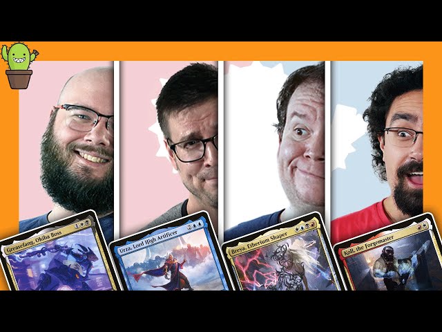 cEDH Gameplay with Major League Commander Decks| Koll vs Breya vs Urza vs Greasefang