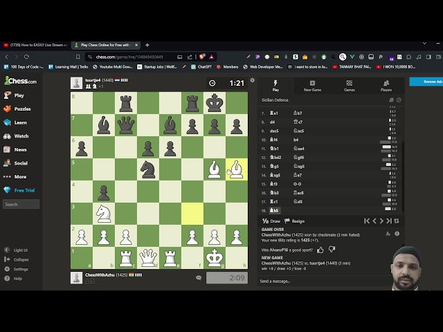 #CHESS IS LOVE #FIRST #GAME #STREAM