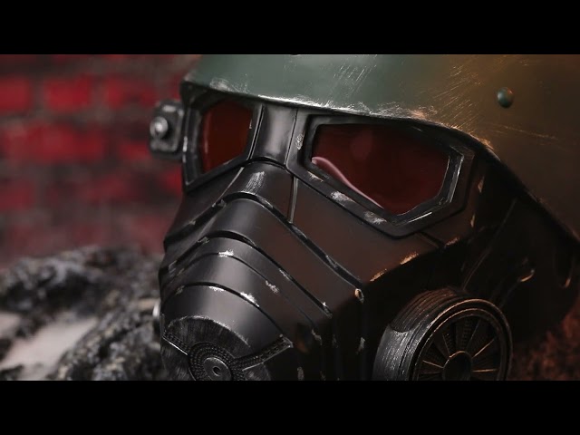 Xcoser Fallout 4 NCR Veteran Ranger Elite Riot Gear Helmet